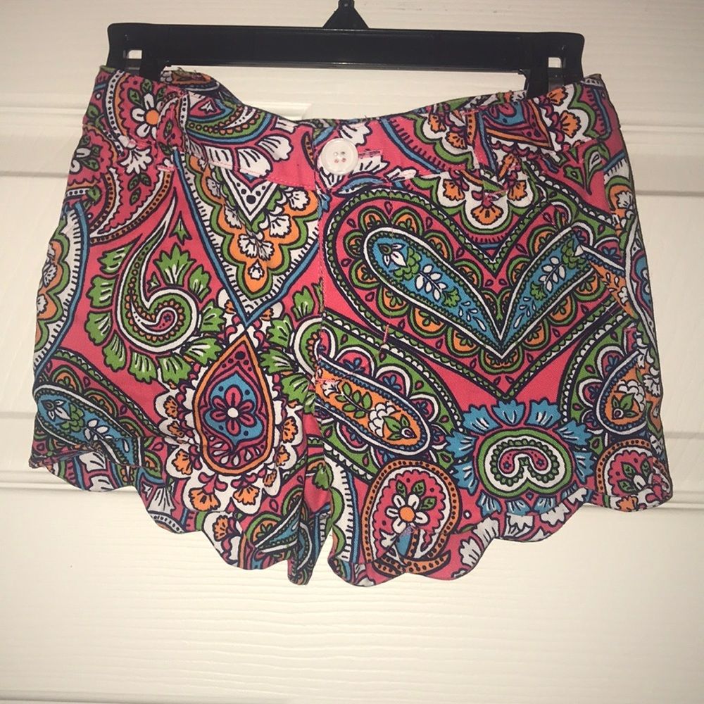 Girls Paisley shorts